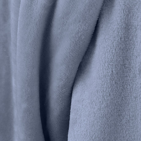 Catherine Lansfield Plain Raschel Velvet Touch 200cm x 240cm Throws
