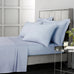 Bianca 400 Thread Count 100% Pure Cotton Sateen Blue Sheets