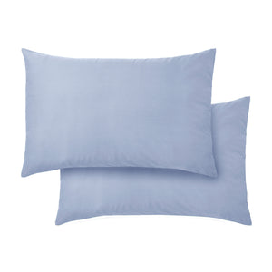 Bianca 400 Thread Count 100% Pure Cotton Sateen Blue Sheets