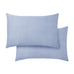 Bianca 400 Thread Count 100% Pure Cotton Sateen Blue Sheets