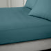 Bianca 400 Thread Count 100% Pure Cotton Sateen Teal Sheets