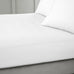 Bianca 400 Thread Count 100% Pure Cotton Sateen White Sheets