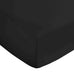 Bianca 400 Thread Count 100% Pure Cotton Sateen Black Sheets