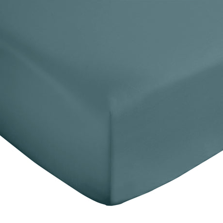 Bianca 400 Thread Count 100% Pure Cotton Sateen Teal Sheets