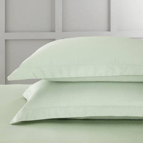 Bianca 400 Thread Count 100% Pure Cotton Sateen Green Sheets