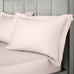 Bianca 400 Thread Count 100% Pure Cotton Sateen Blush Sheets