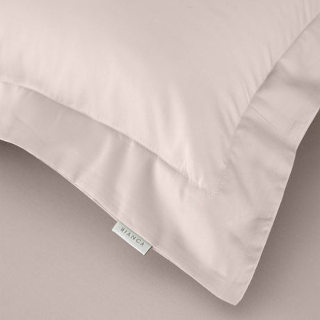 Bianca 400 Thread Count 100% Pure Cotton Sateen Blush Sheets