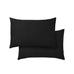 Bianca 400 Thread Count 100% Pure Cotton Sateen Black Sheets