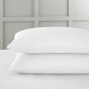 Bianca 400 Thread Count 100% Pure Cotton Sateen White Sheets