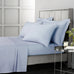 Bianca 400 Thread Count 100% Pure Cotton Sateen Blue Sheets