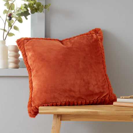 Catherine Lansfield Velvet and Faux Fur Throws and Cushion Accessories