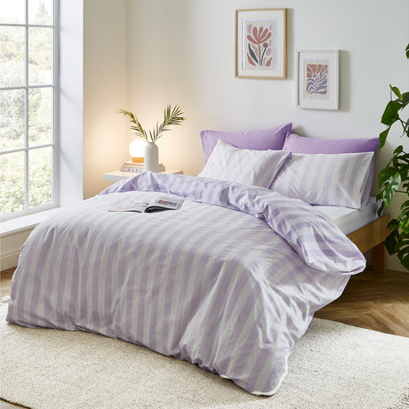 SASSY B_ Stripe Tease Duvet Set