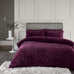 Catherine Lansfield Cosy Diamond Duvet Set