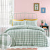 Catherine Lansfield Seersucker Gingham Check Duvet Set