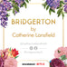 Bridgerton Romantic Floral Teal Duvet Set