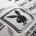 Playboy Classic Bunny Black/White Duvet Set
