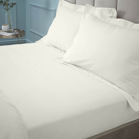 Bianca 180 Thread Count 100% Egyptian Cotton Cream Sheets