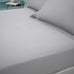 Bianca 180 Thread Count 100% Egyptian Cotton Silver Sheets