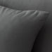 Bianca 180 Thread Count 100% Egyptian Cotton Charcoal Sheets