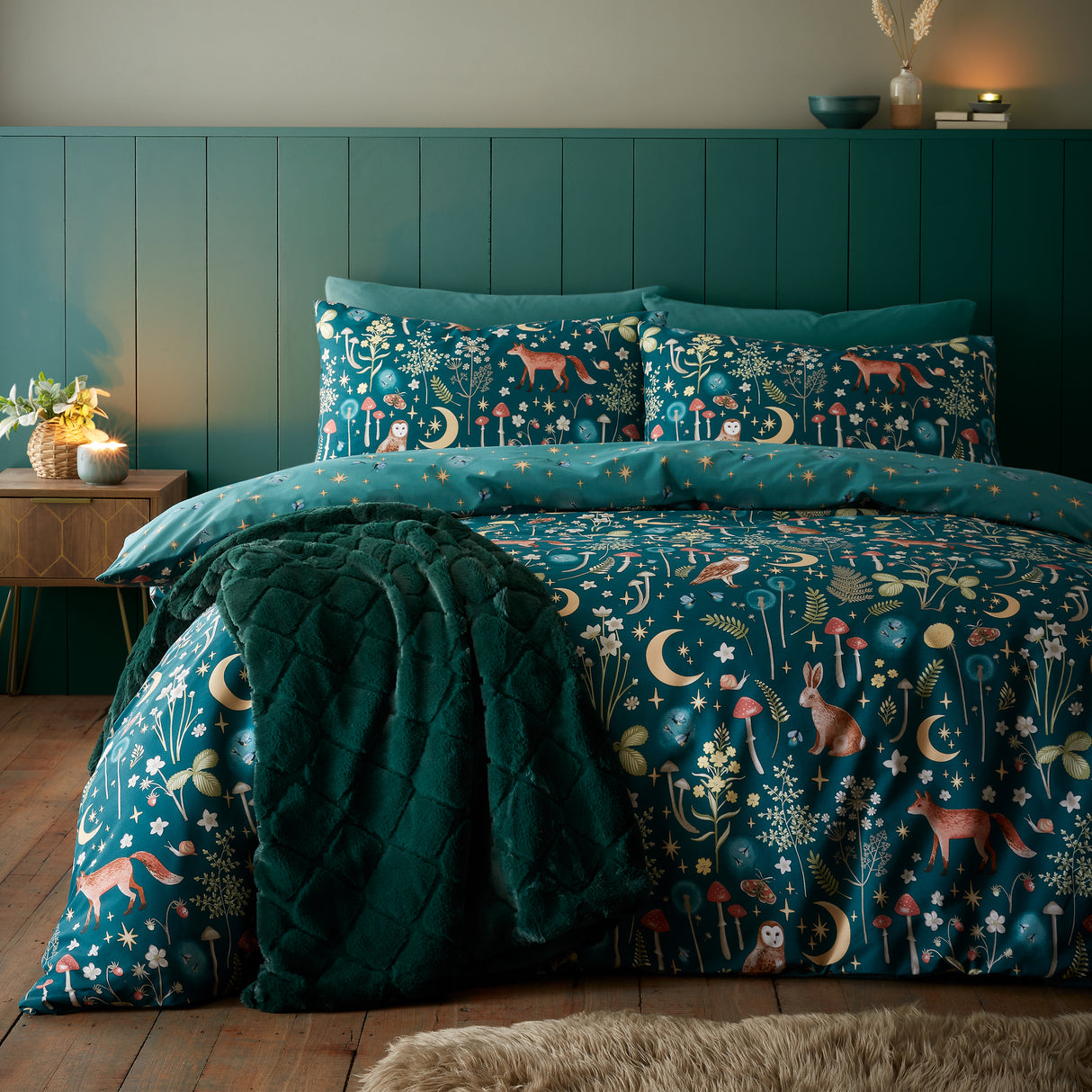 Catherine Lansfield Enchanted Twilight Duvet Set