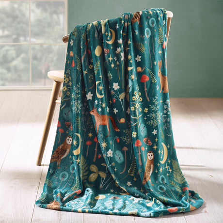 Catherine Lansfield Enchanted 130cm x 170cm Throw