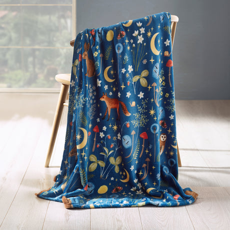 Catherine Lansfield Enchanted 130cm x 170cm Throw