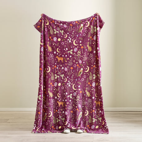 Catherine Lansfield Enchanted 130cm x 170cm Throw