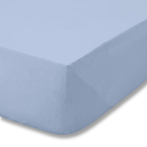 Catherine Lansfield 100% Cotton Brushed Cotton 165gsm Lansfield Blue Sheets