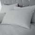 Catherine Lansfield 100% Cotton Brushed Cotton 165gsm Grey Sheets