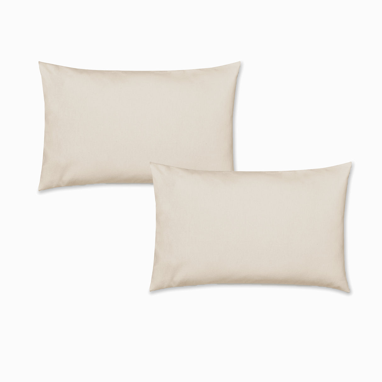 Catherine Lansfield 100% Cotton Brushed Cotton 165gsm Cream Sheets