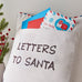 Catherine Lansfield Letter to Santa Navy 43cm x 43cm Cushion