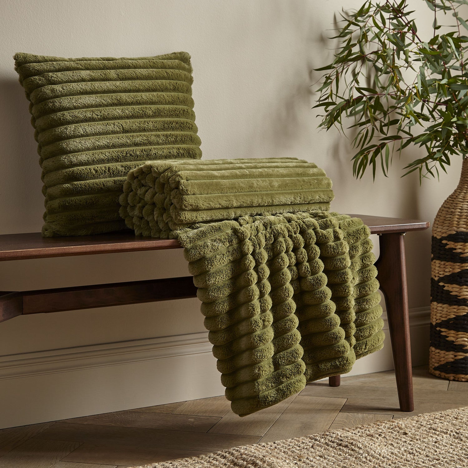 Catherine Lansfield Cosy Ribbed Accessories