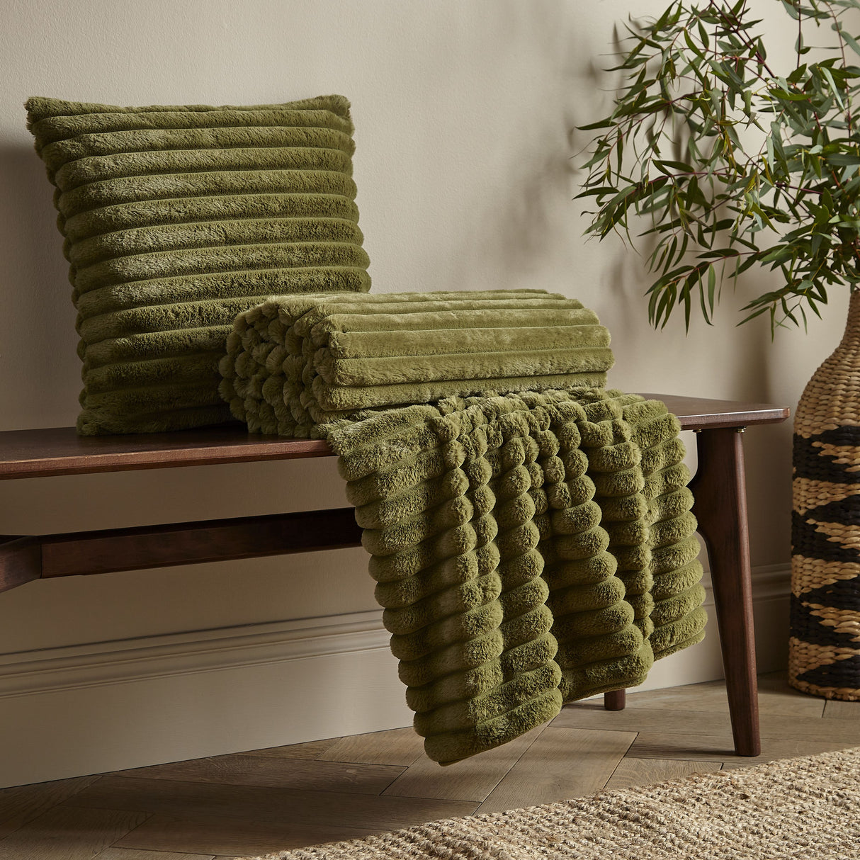Catherine Lansfield Cosy Ribbed Accessories