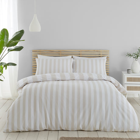Catherine Lansfield Cove Stripe Duvet Set