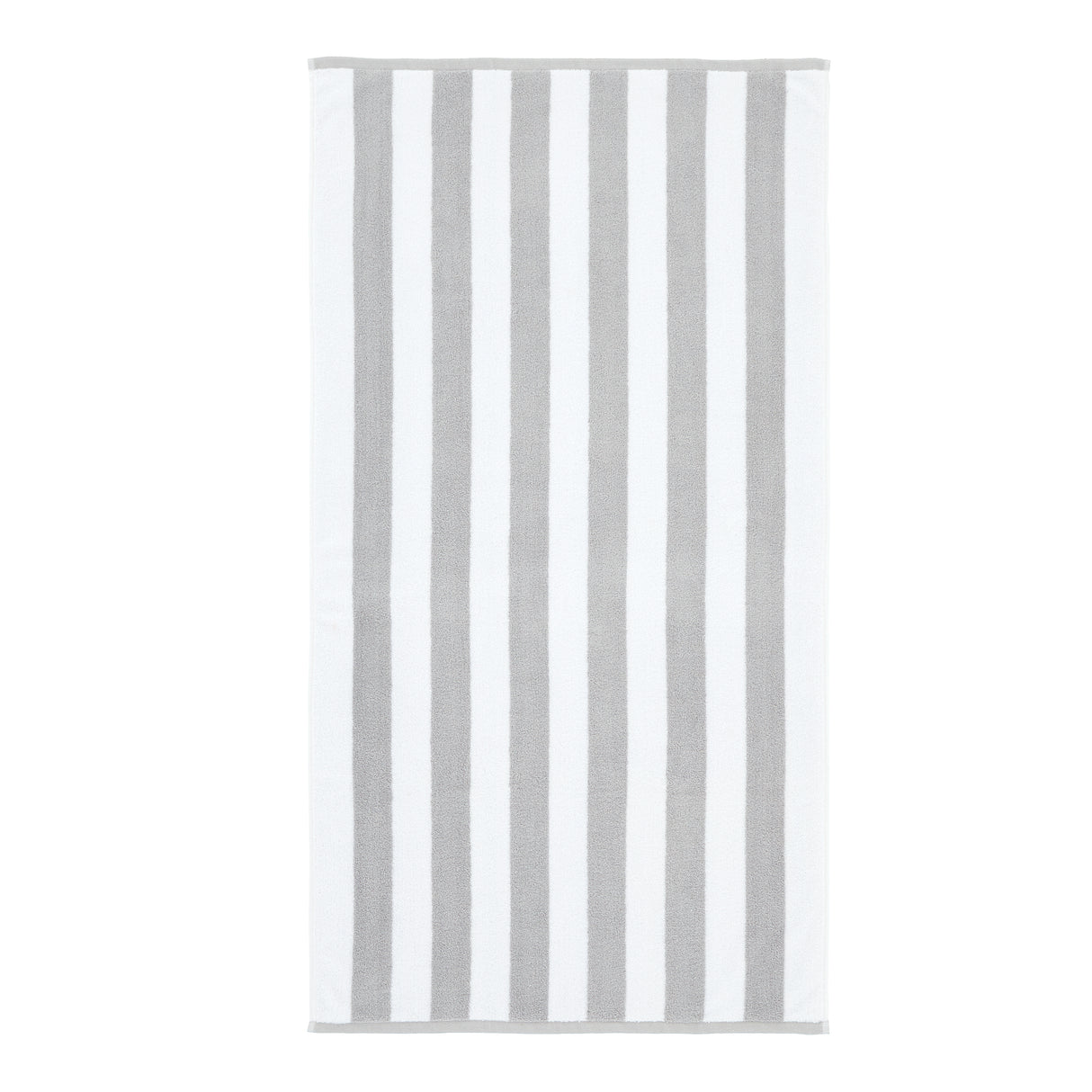 Bianca Reversible Stripe Jacquard 100% Pure Cotton 600gsm Grey Towels