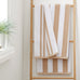 Bianca Reversible Stripe Jacquard 100% Pure Cotton 600gsm Towels