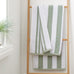 Bianca Reversible Stripe Jacquard 100% Pure Cotton 600gsm Towels