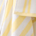 Bianca Reversible Stripe Jacquard 100% Pure Cotton 600gsm Yellow Towels