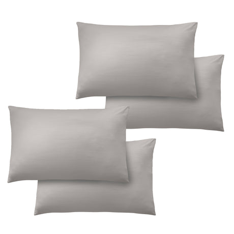 Catherine Lansfield So Soft Non-Iron 100% Polyester Grey Sheets