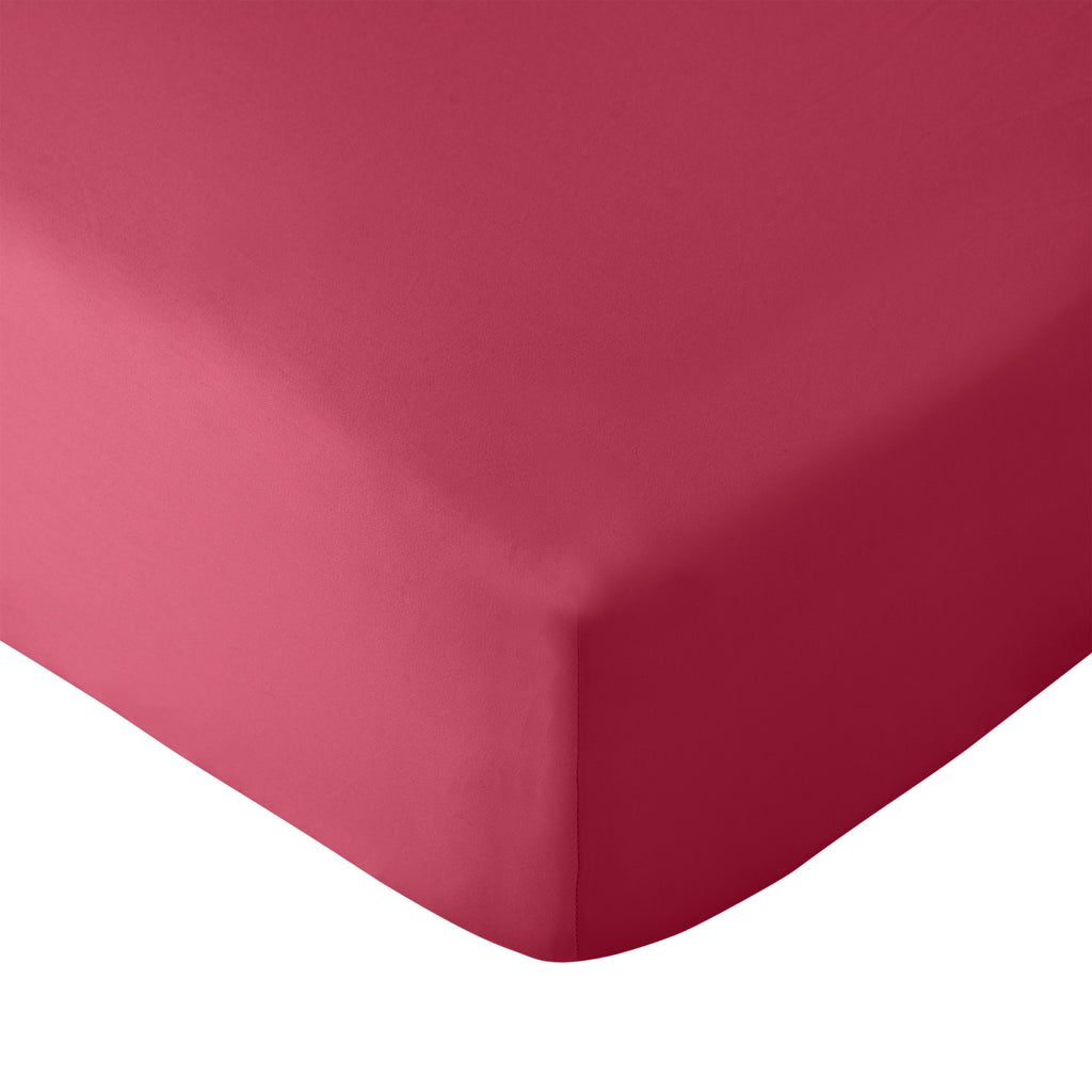 Catherine Lansfield So Soft Non-Iron Hot Pink Sheets