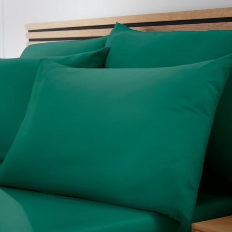 Catherine Lansfield So Soft Non-Iron 100% Polyester Teal Sheets
