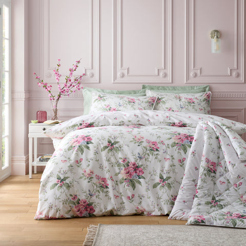 Bridgerton Penelope Floral Cream Duvet Set