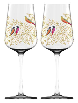 Sara Miller Wine Glasses Set of 2