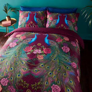 Matthew Williamson Xanadu Plum Duvet Set
