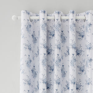 Catherine Lansfield Lucie Floral Blue Duvet Set