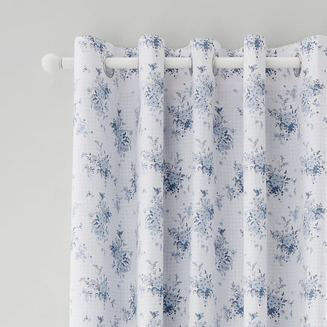 Catherine Lansfield Lucie Floral Blue Duvet Set