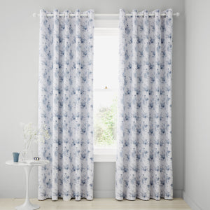 Catherine Lansfield Lucie Floral Blue Duvet Set