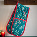 Catherine Lansfield Christmas Holly & Mistletoe Green Tablewear
