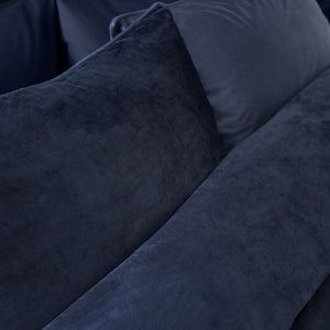 Catherine Lansfield Kingsley Matt Velvet Duvet Set