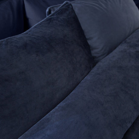 Catherine Lansfield Kingsley Matt Velvet Duvet Set